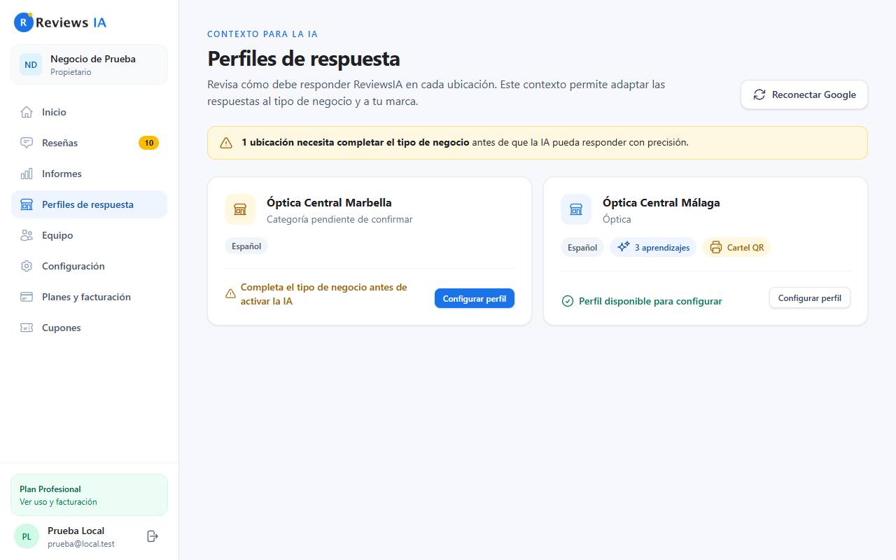 Lista de ubicaciones nueva